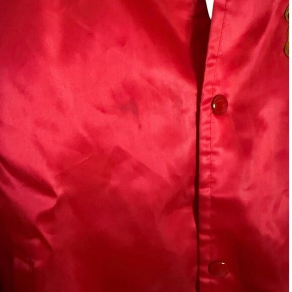 Vintage Chicago Blackhawks Satin Bomber Jacket - Picture 3 of 5